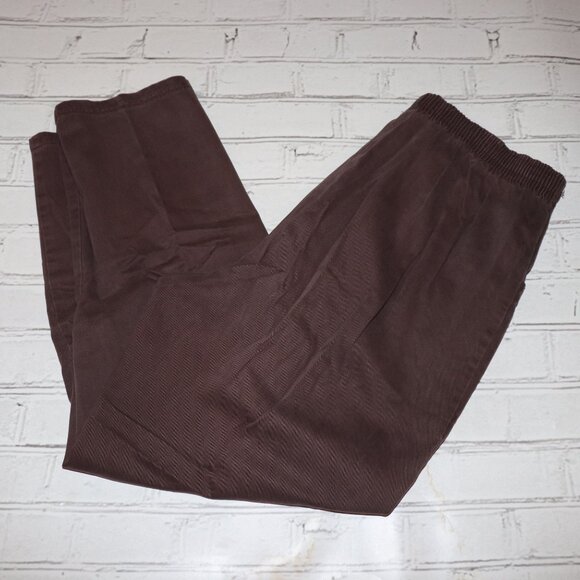 Women's Brown Pants size 12 Cascade Blues - Picture 2 of 5